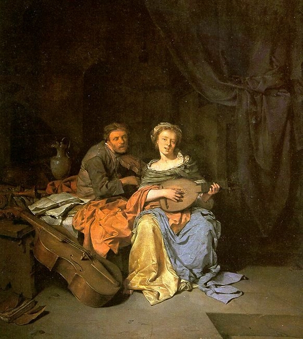 The Duet by Cornelis Bega